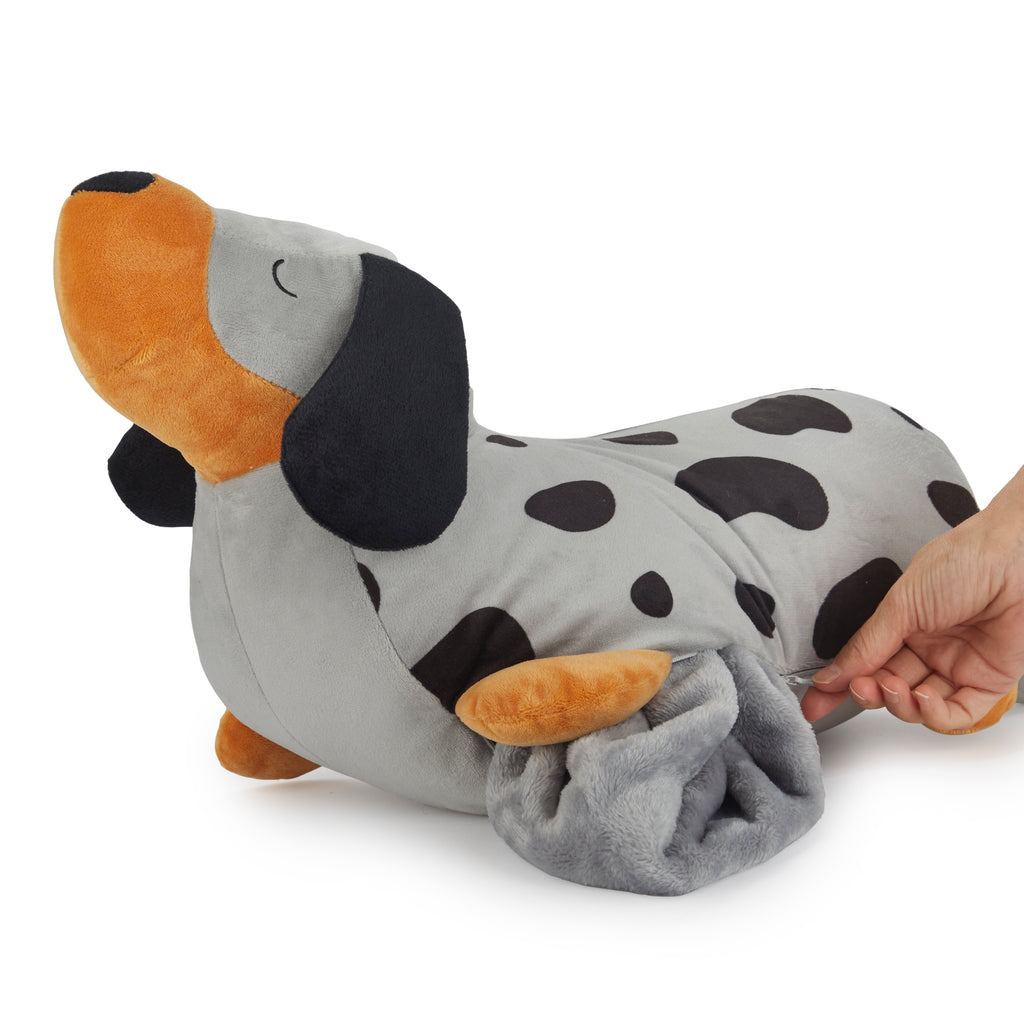 Coussin et Couverture Teckel