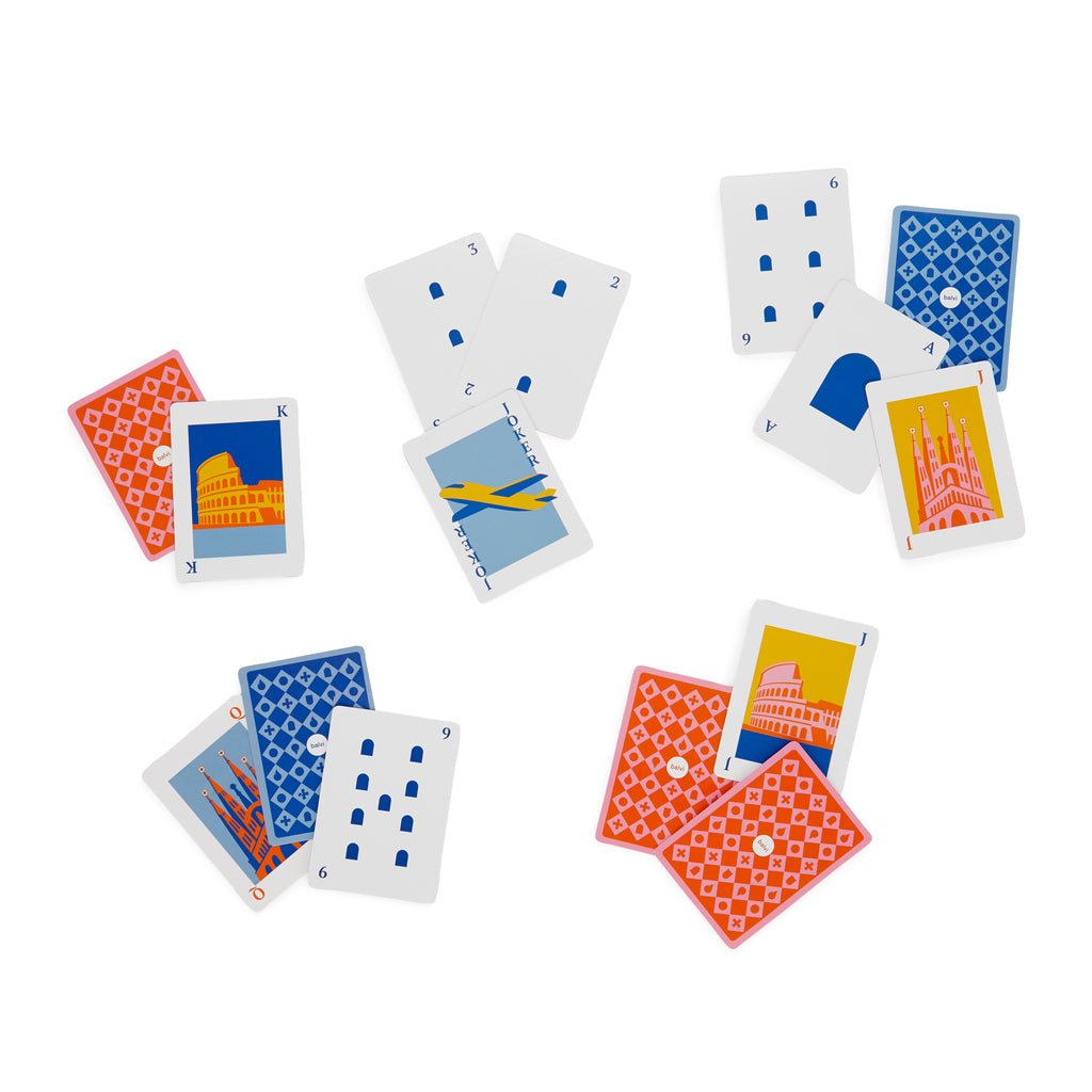 Reisespiel Playing Cards