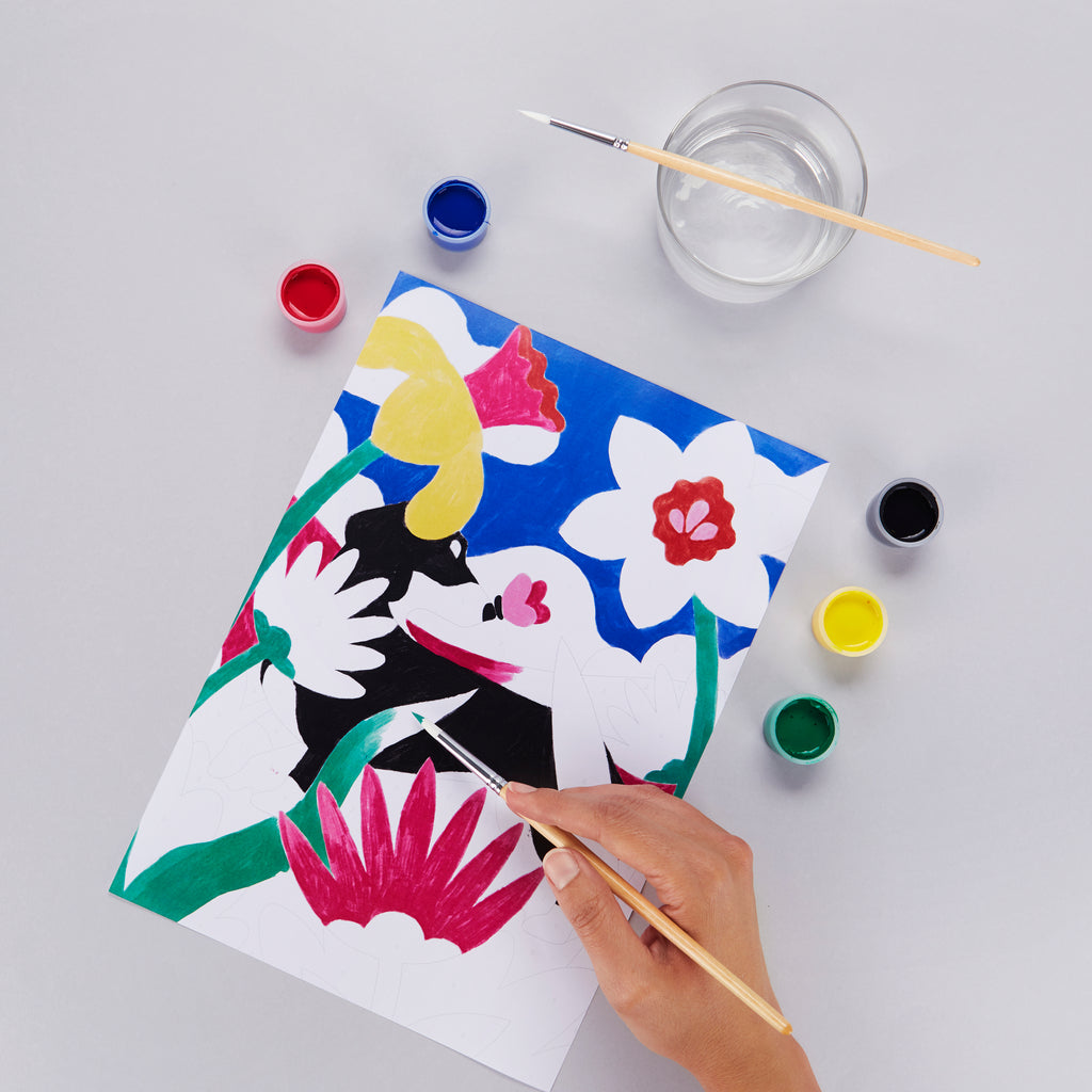 Le Printemps Paint-by-numbers kit