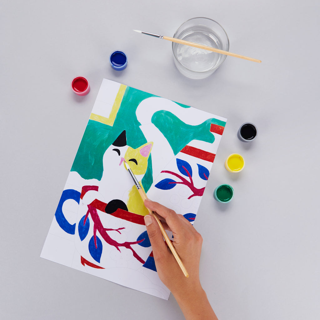 L'Hiver Paint-by-numbers kit