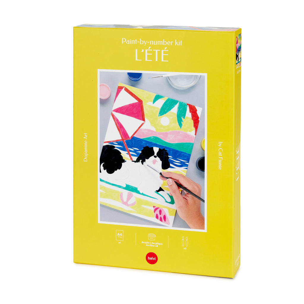 L'Eté Malen-nach-Zahlen-Set