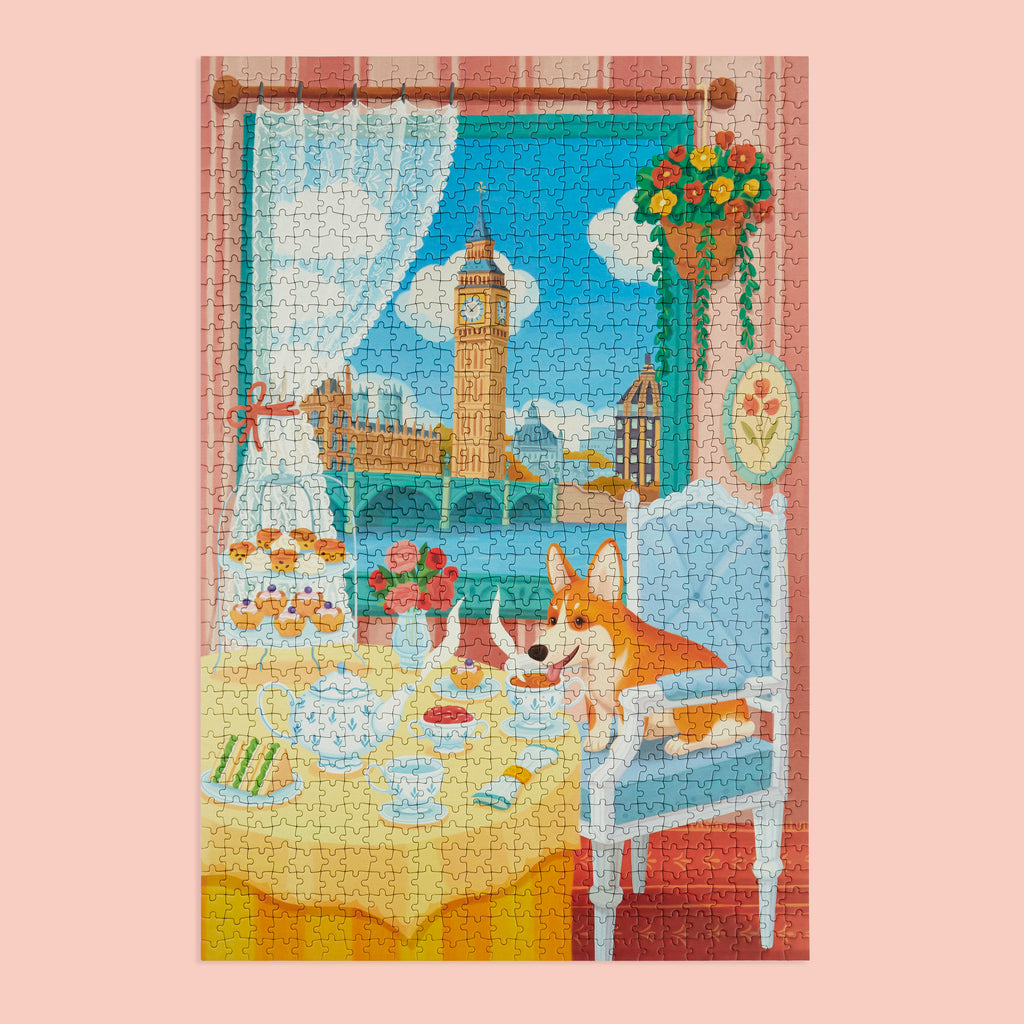 Puzzle Tea Time in London