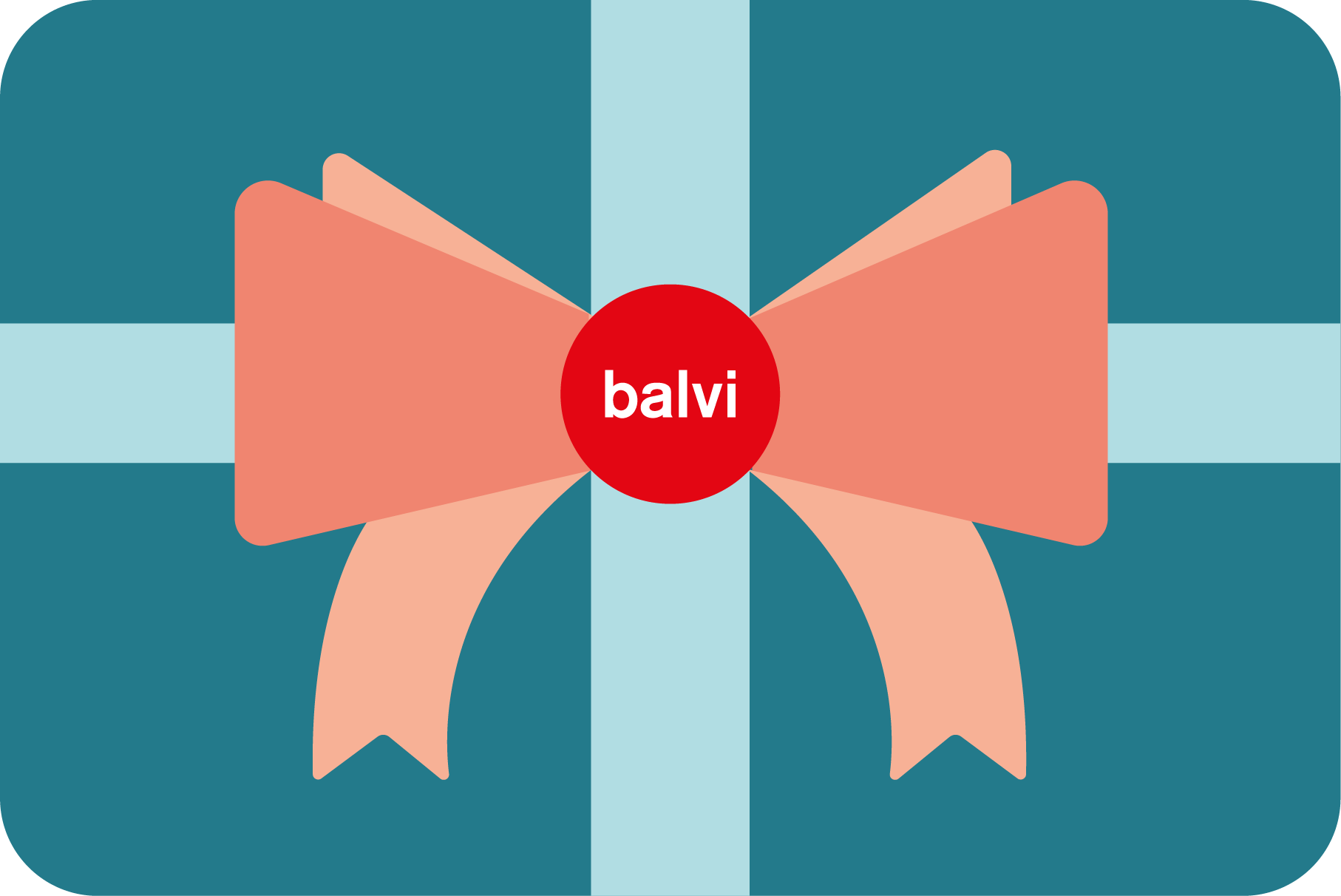 Tarjeta regalo Balvi