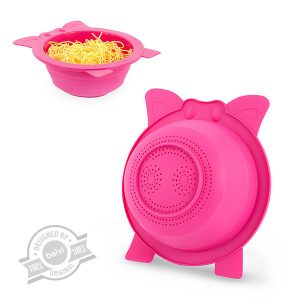 Escurridor Oink rosa para cocina