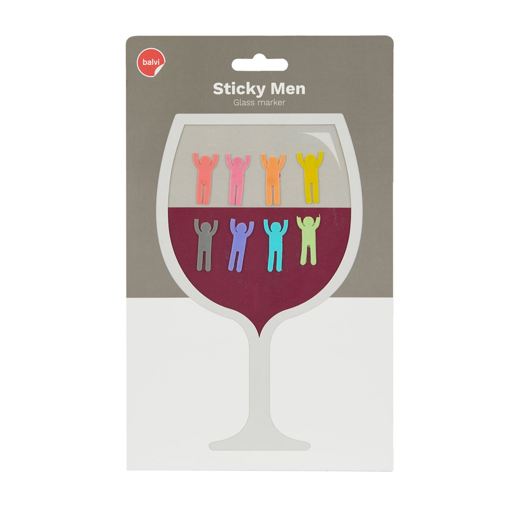 Sticky Men Glass Markers