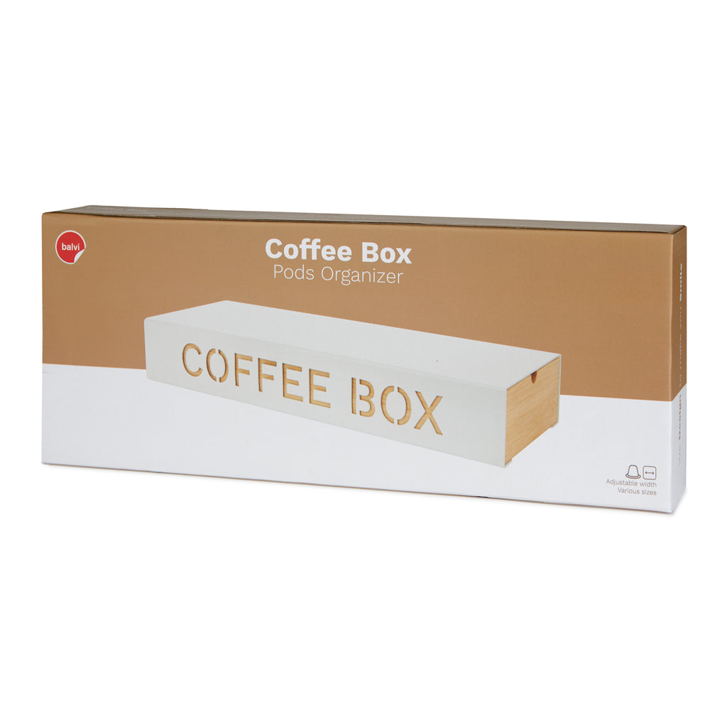 Boîte pour capsules de café Box