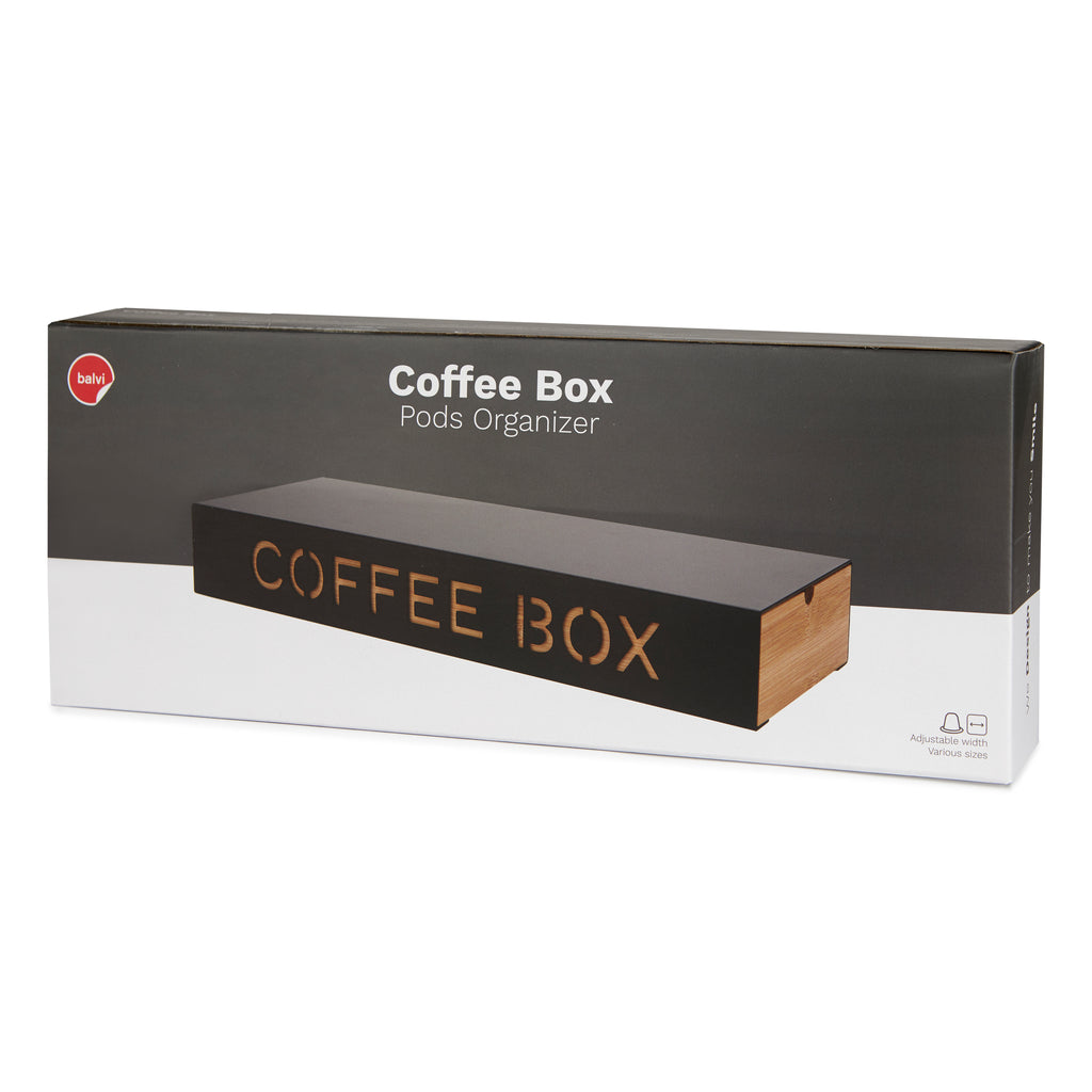 Boîte pour capsules de café Box