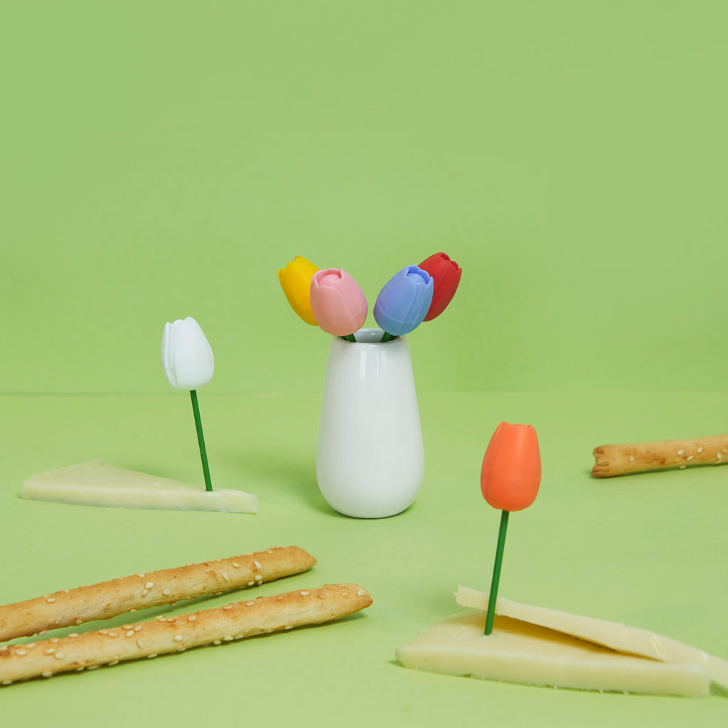 Snack-Gabeln Tulip