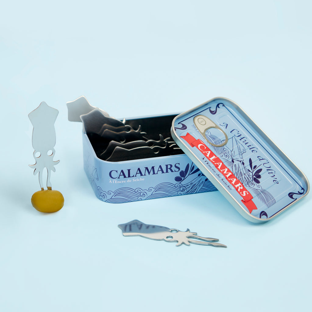 Tenedores para aperitivos Conserverie Calamars