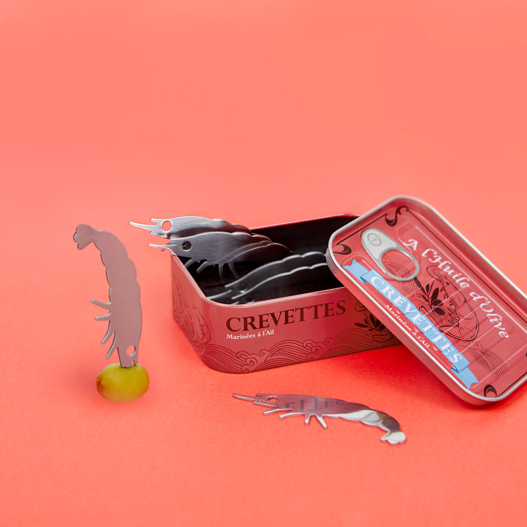 Tenedores para aperitivos Conserverie Crevettes