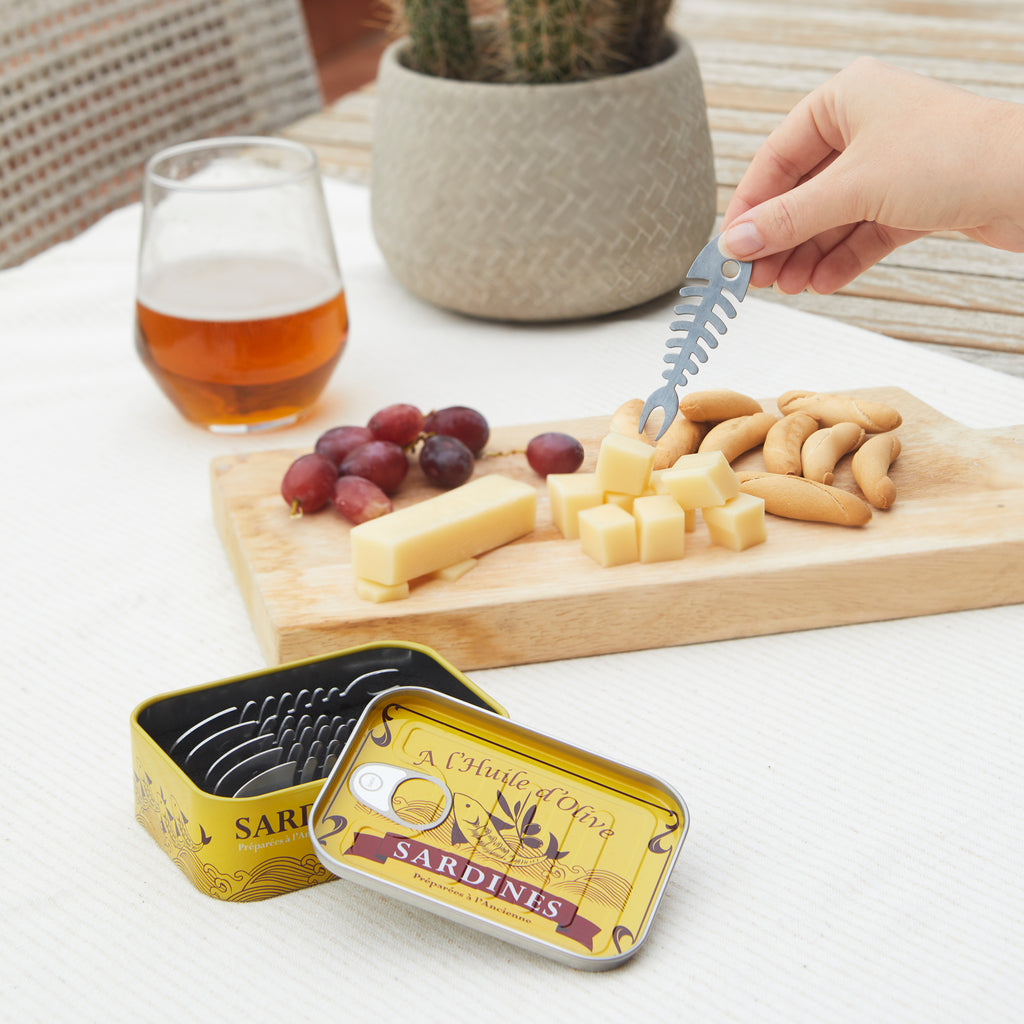 Tenedores para aperitivos Conserverie Sardines