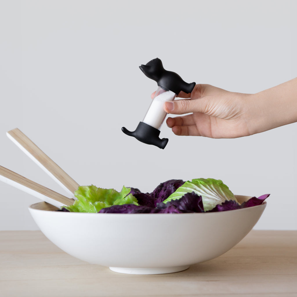 Porte cure-dents et sel/poivre Cat