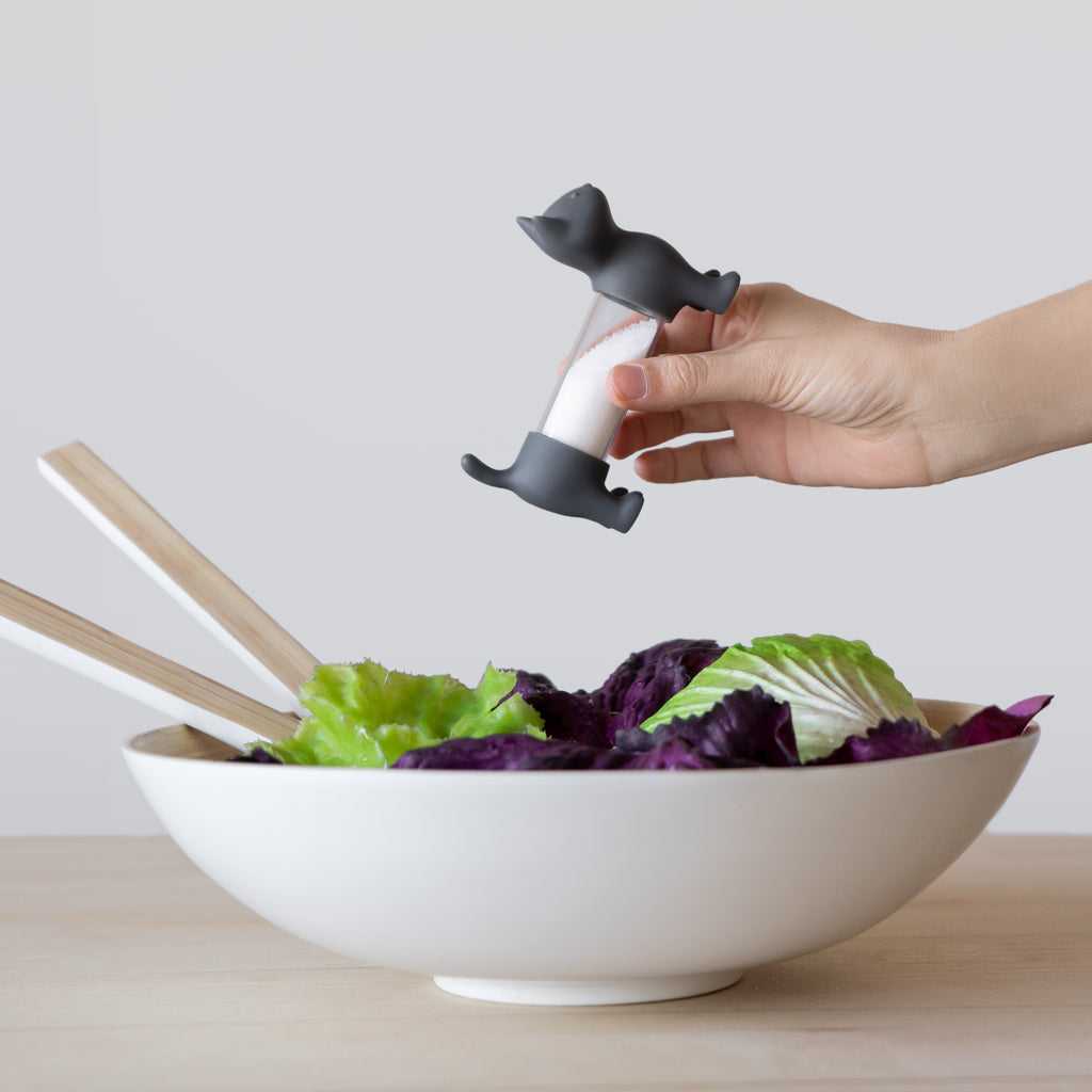 Porte cure-dents et sel/poivre Cat