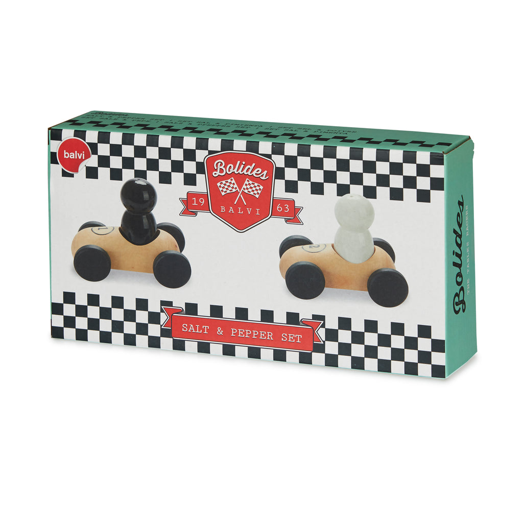 Salero y pimentero Bolides