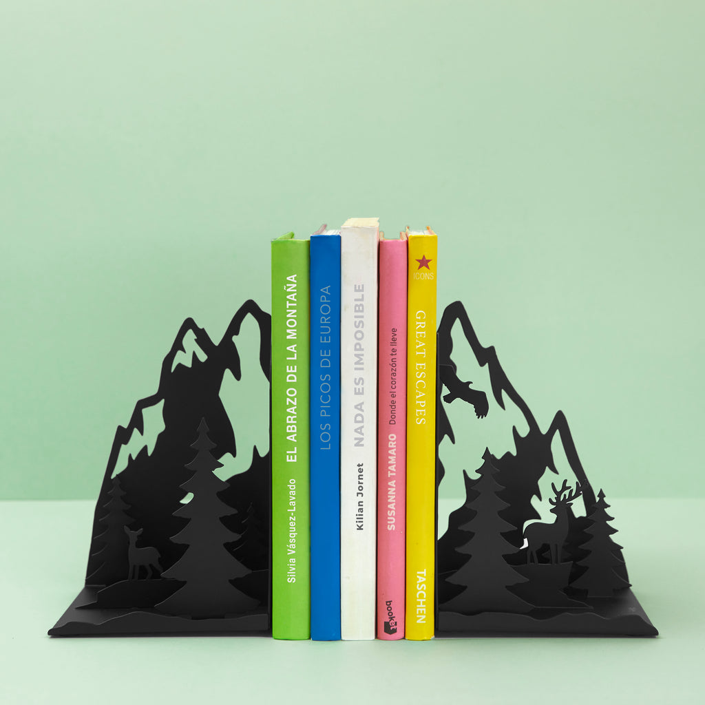 Mountains Double Bookend