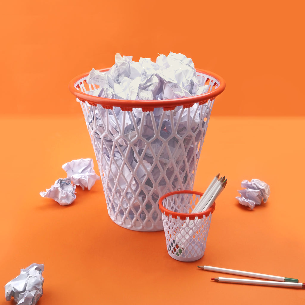 Basket Wastebasket