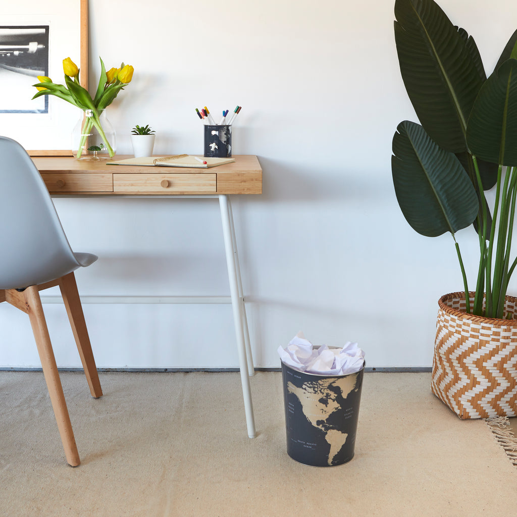 Globe Wastebasket