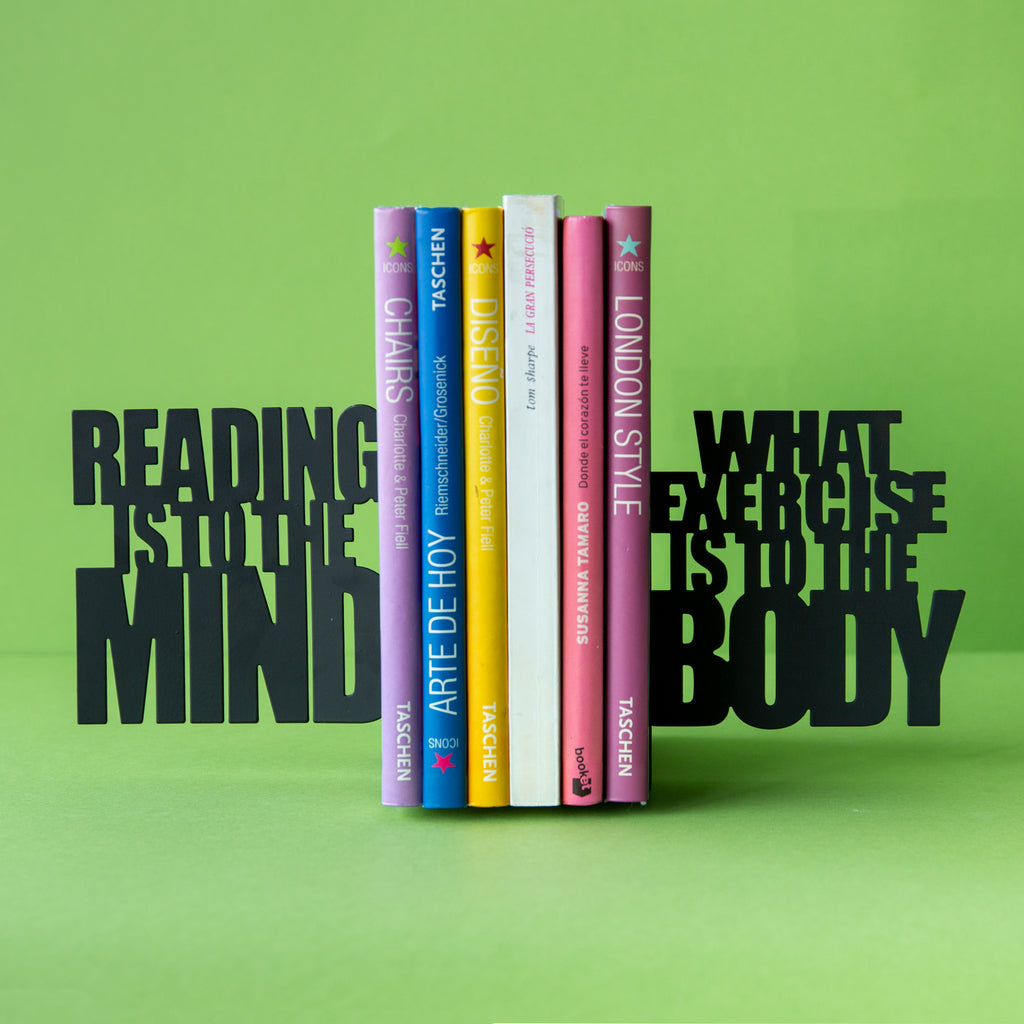Mind Exercise Double Bookend