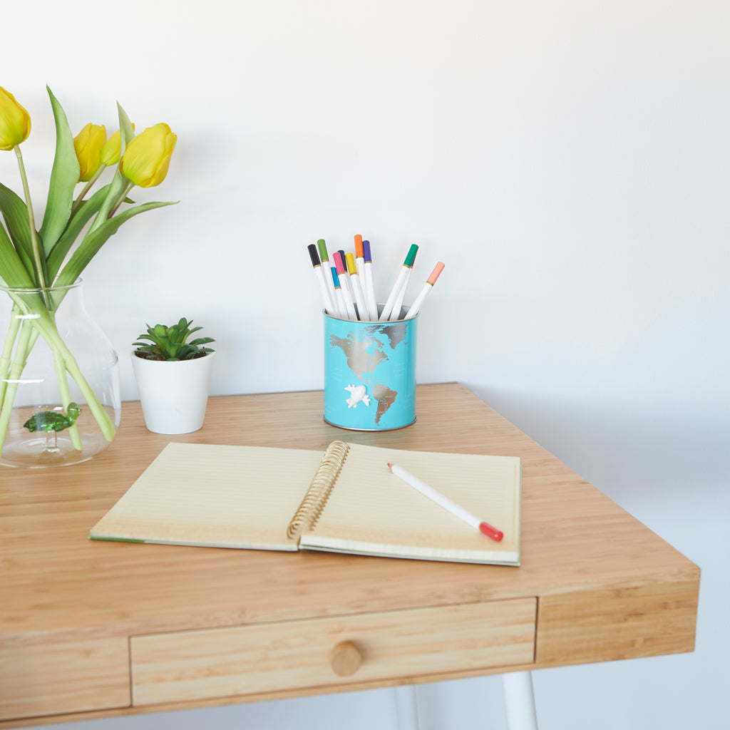 Portalápices Globe