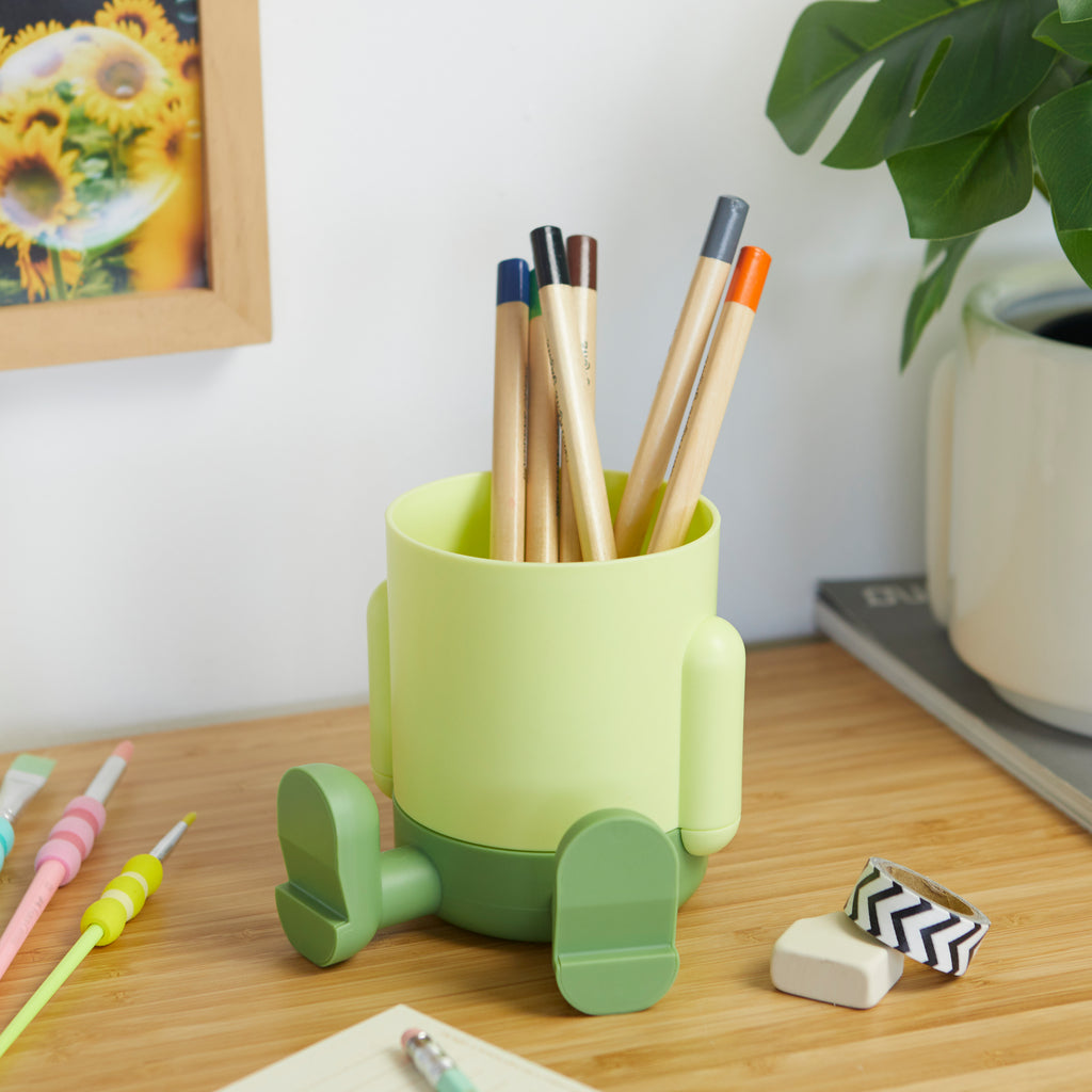 Mr. Sitty Two-tone Pencil Holder