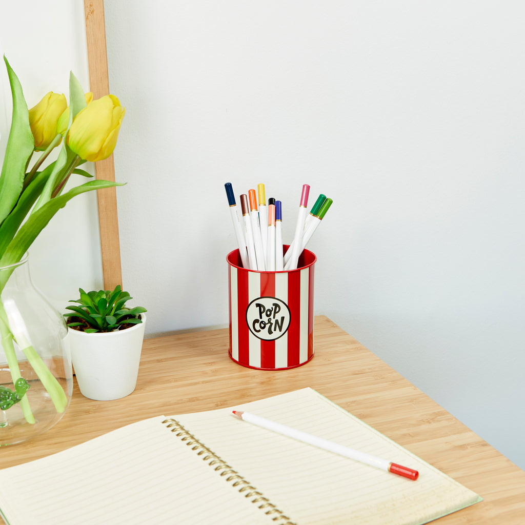 Portalápices Popcorn