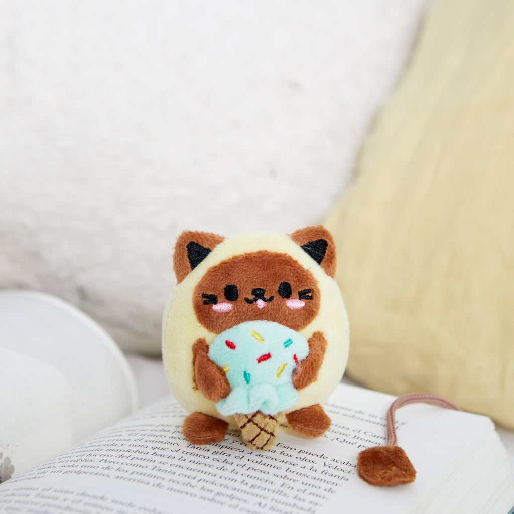 Fluffy Kawaii Minty Bookmark