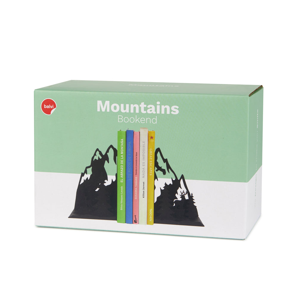 Mountains Double Bookend