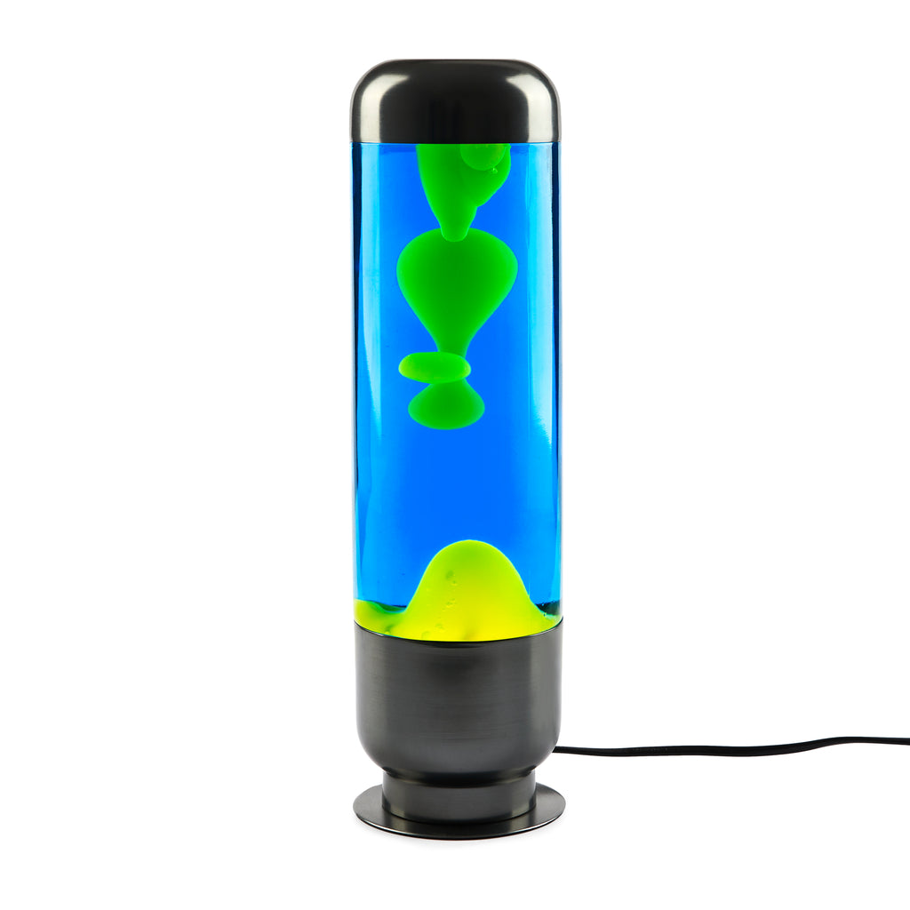 Capsule Lava Lamp - Blue/Green