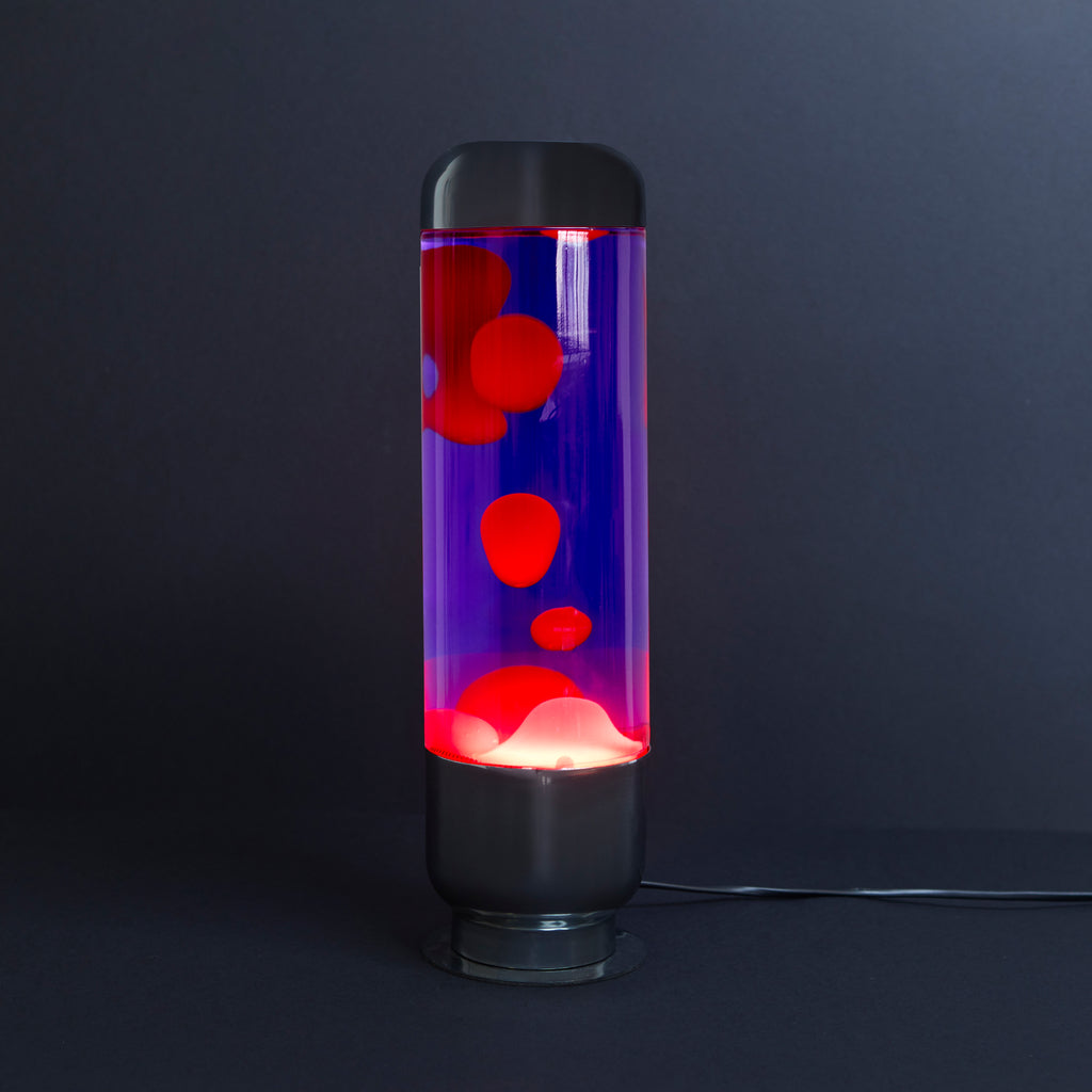 Lava-Lampe Capsule - Lila/Rot