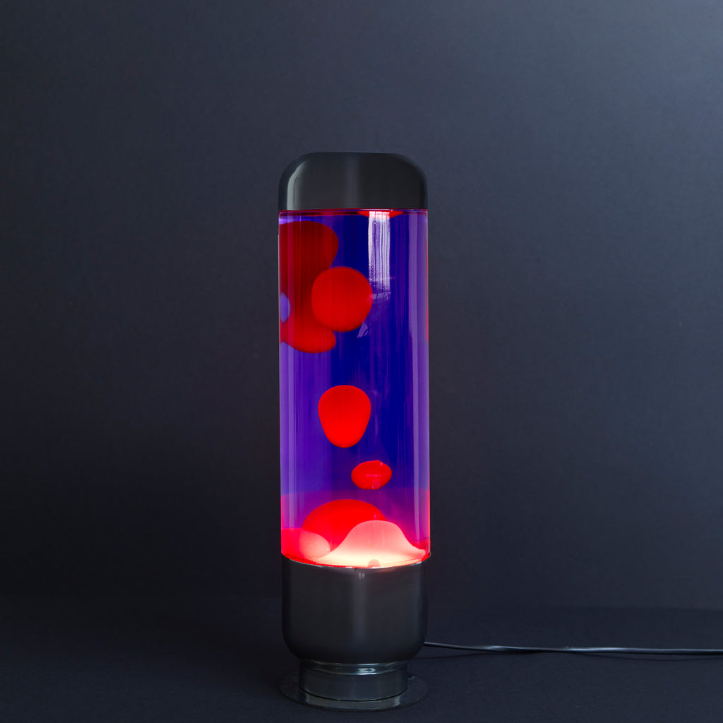 Capsule Lava Lamp - Purple/Red