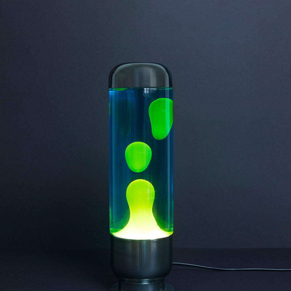 Capsule Lava Lamp - Blue/Green