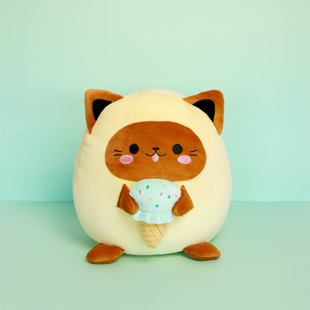 Kissen Fluffy Kawaii Minty