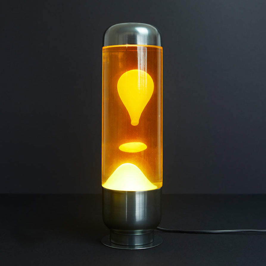 Lampada lava Capsule - Arancione/Giallo