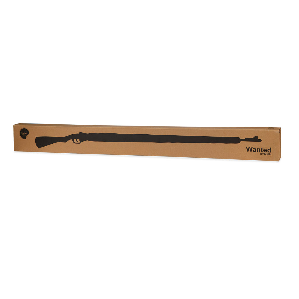 Parapluie En Forme De Carabine Balvi - Ouverture Automatique Par Gâchette, Diamètre 103 Cm - 11