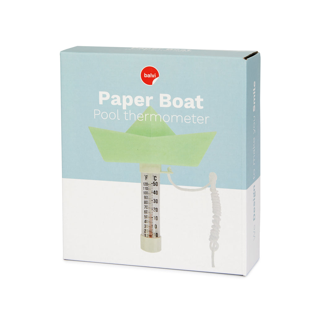 Thermomètre de piscine Paper Boat