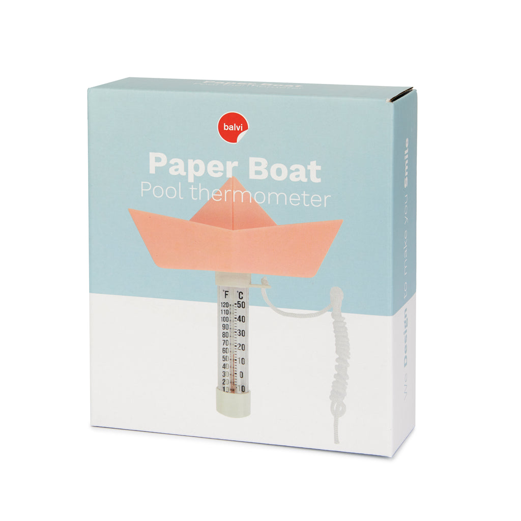 Thermomètre de piscine Paper Boat
