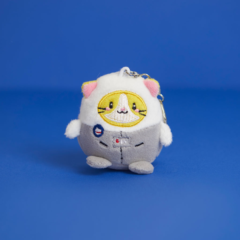 Fluffy Astrocat Keychain