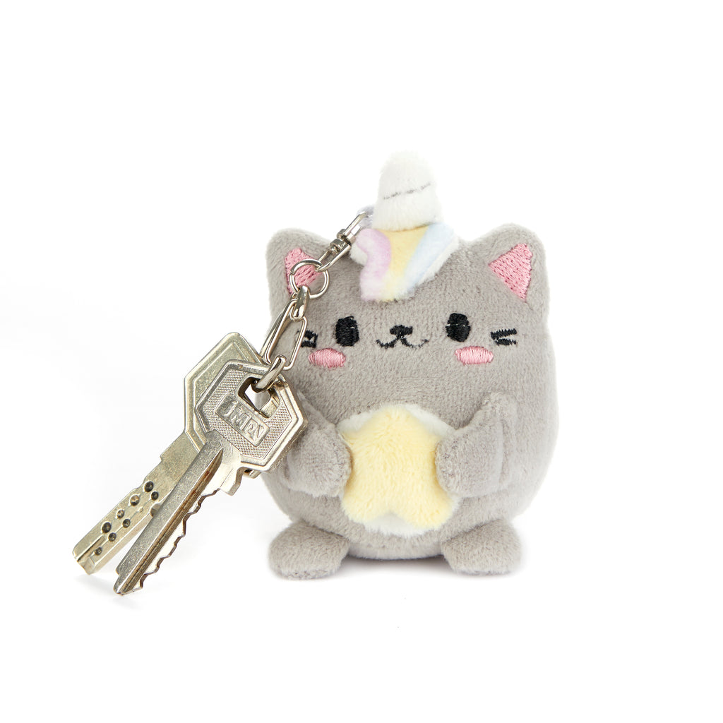 Fluffy Kawaii Starry Keychain