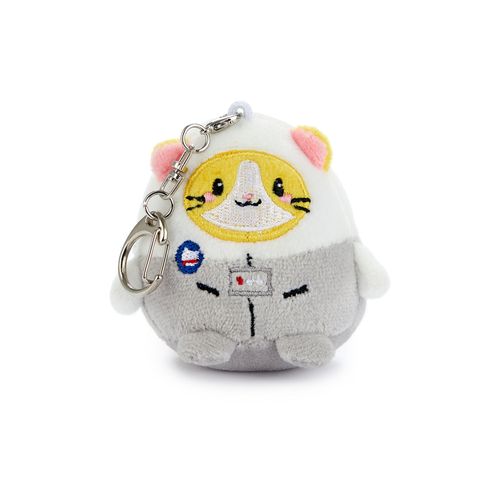 Fluffy Astrocat Keychain