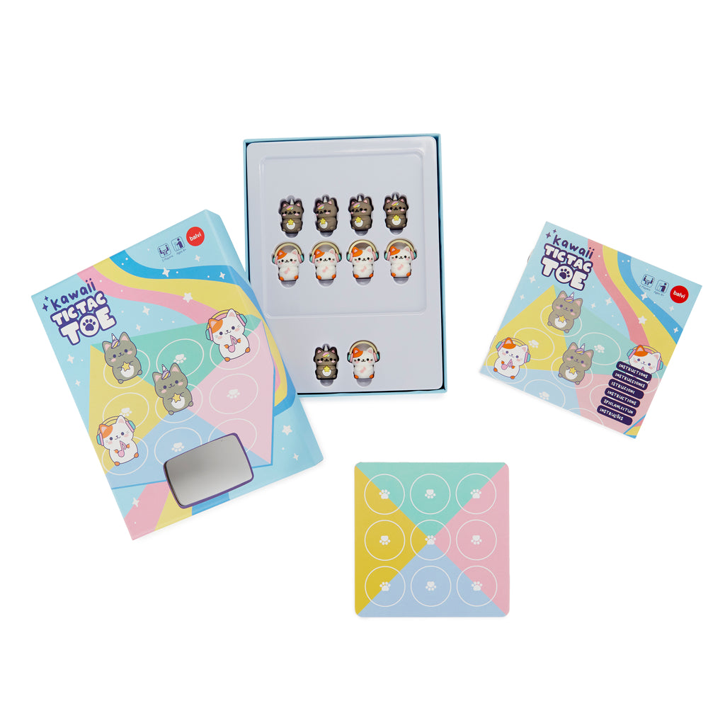 Tic Tac Toe Kawaii Board Game