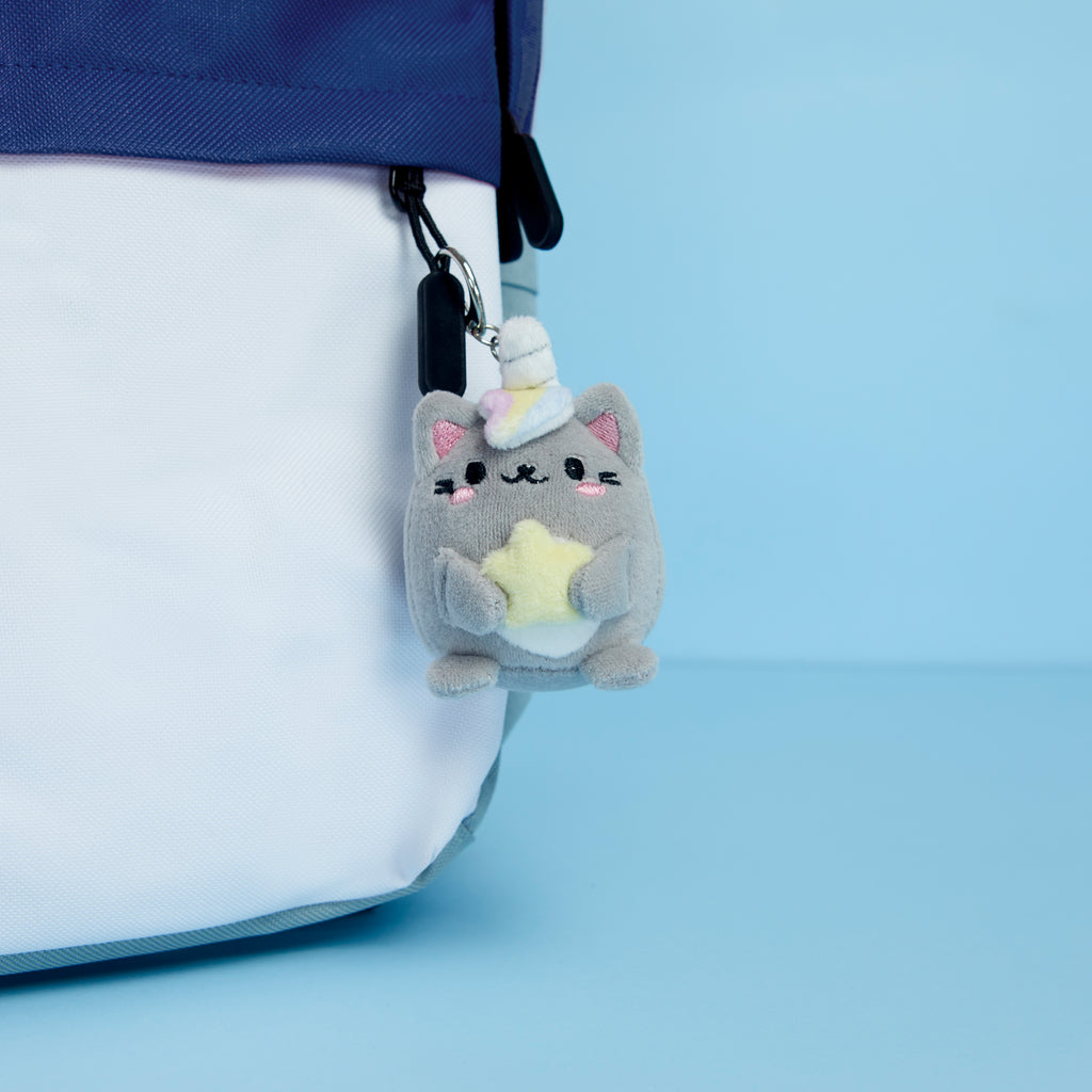 Fluffy Kawaii Starry Keychain