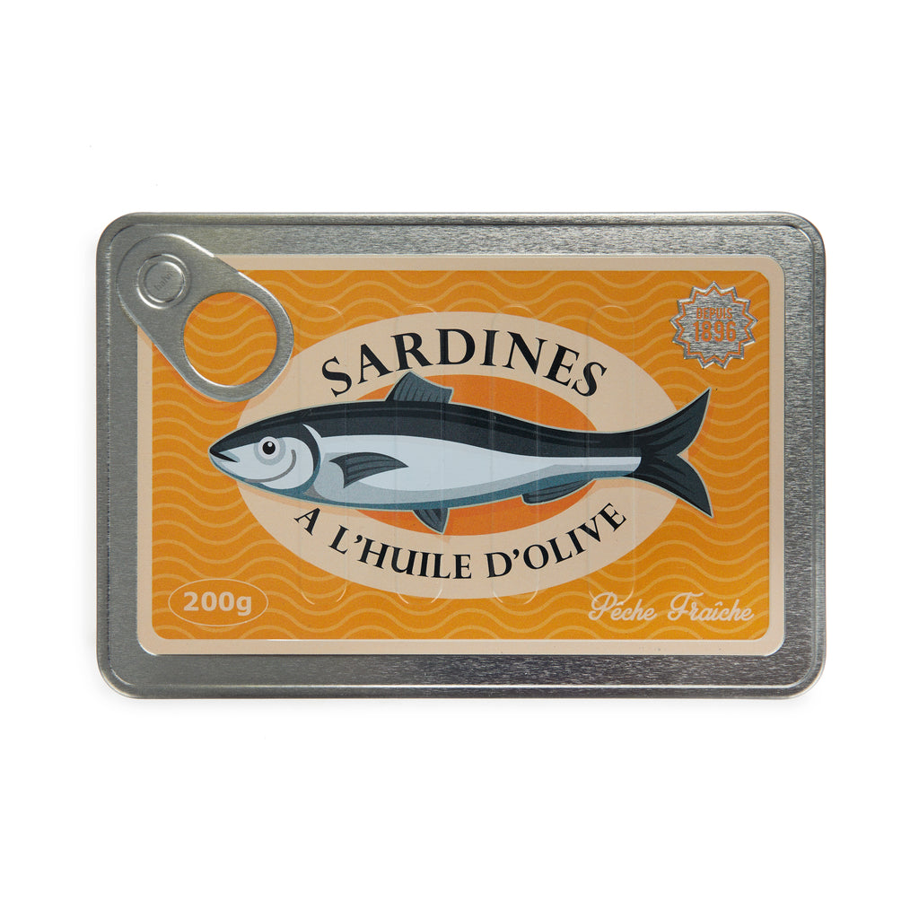 Snack tray Conserverie Sardines - Yellow - 't Haagje Snack tray Conserverie Sardines - Yellow - 't Haagje