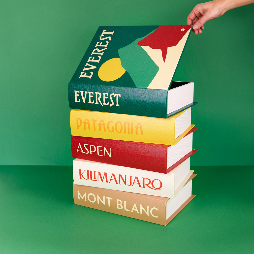 Mesa auxiliar Mountains Book Stack