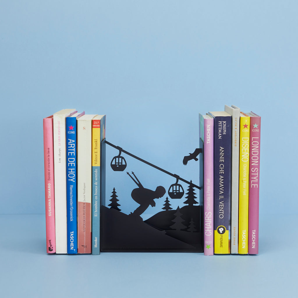 Ski Run Bookend
