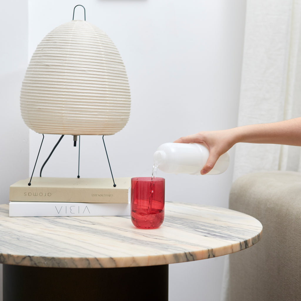 Botella & Vaso Water Pill