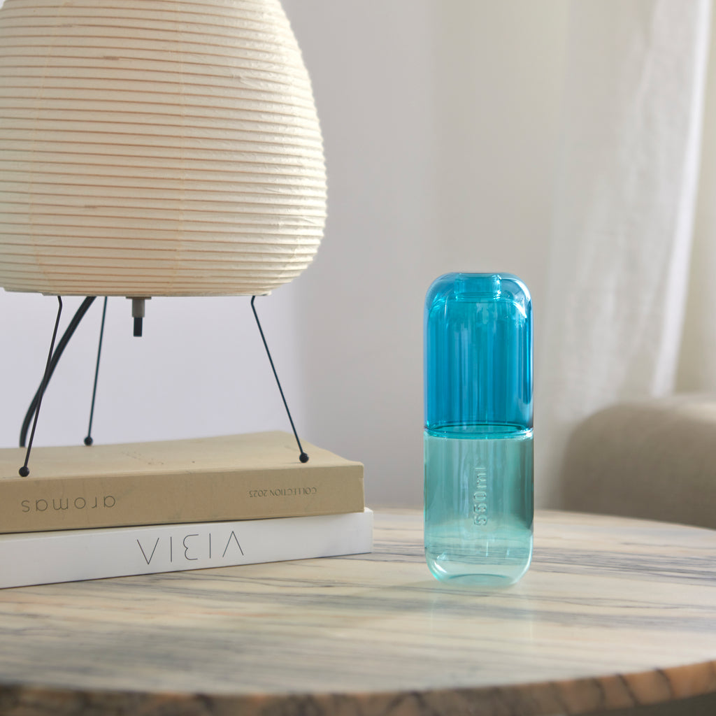 Botella & Vaso Water Pill