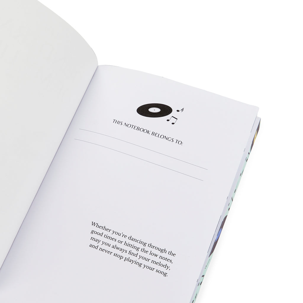 Notizbuch The Soundtrack of my Life