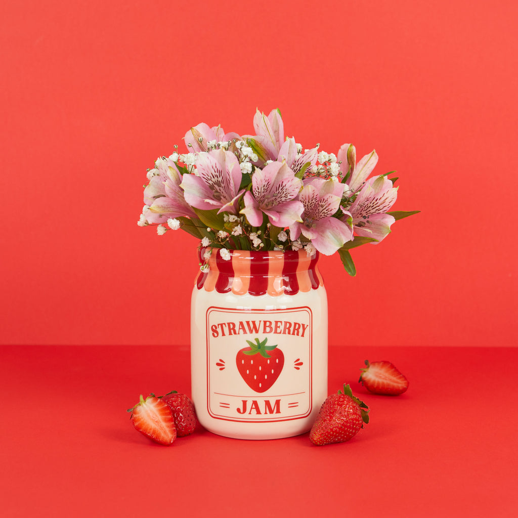 Strawberry Jam Mini Vase