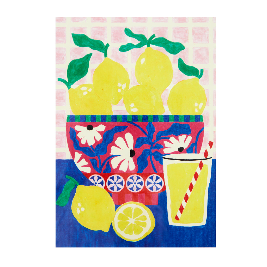 Malen-nach-Zahlen-Set La Limonade