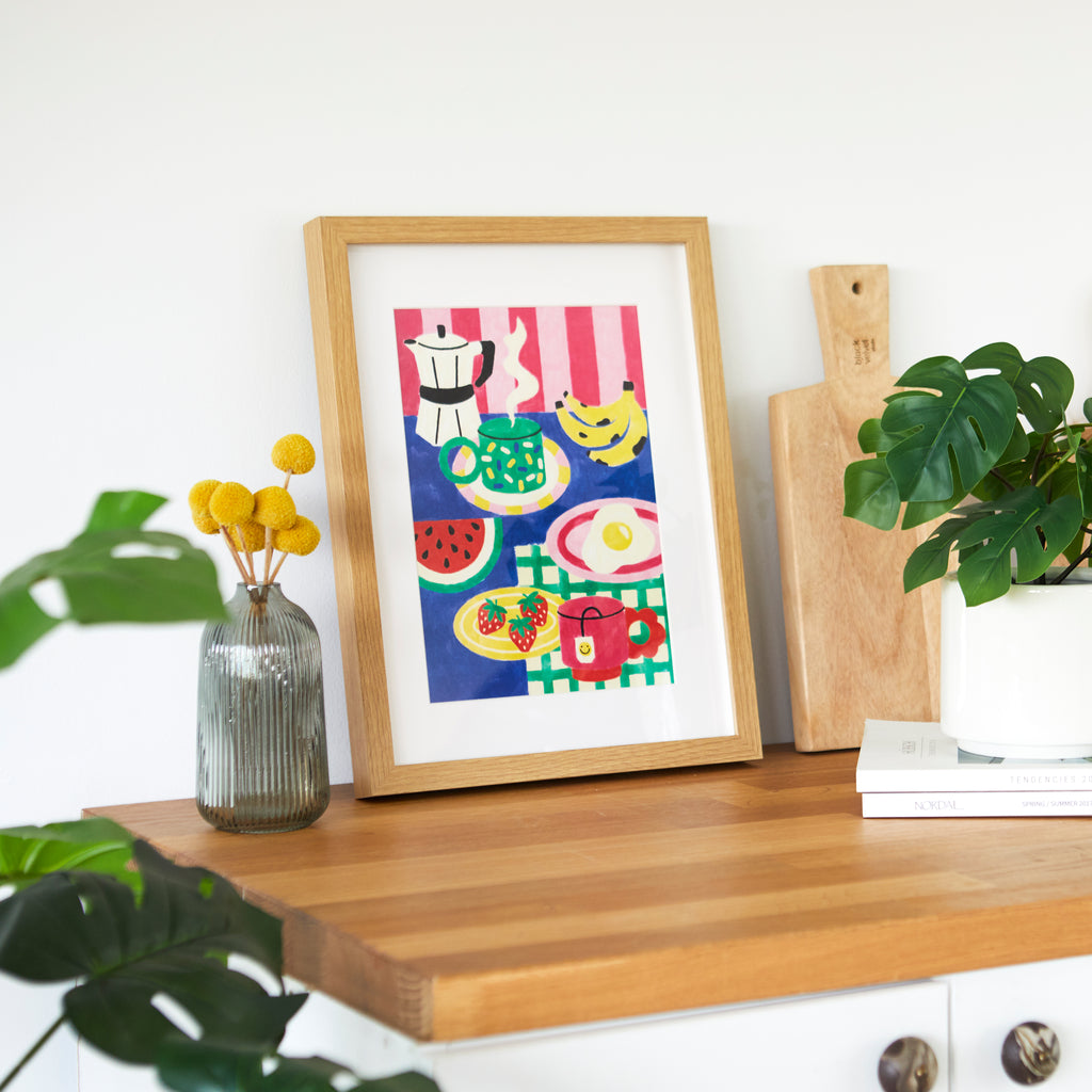 Malen-nach-Zahlen-Set Le Petit-Déjeuner